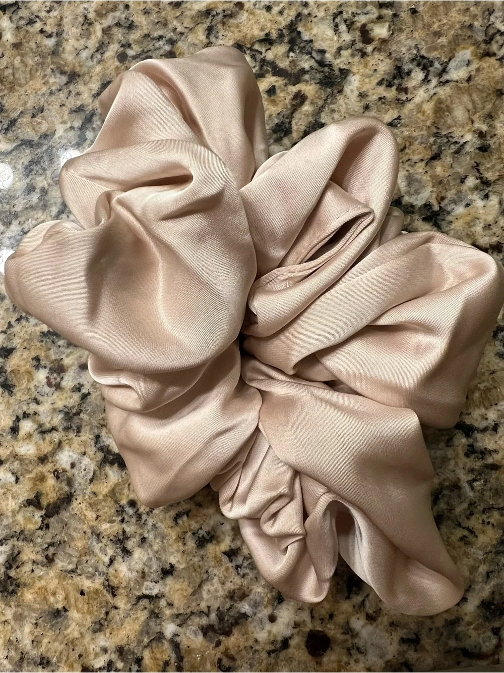 🌸 Oversized Satin Silk-Feel Scrunchie Set | Neutral & Dalmatian Print | New 🌸